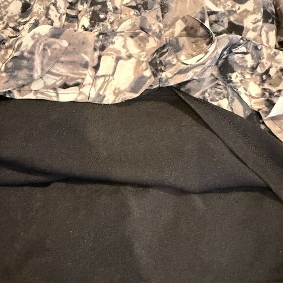 Princess Vera Wang Layered Ruffled Mini Skirt Lined Elastic Waist Size Large - Picture 6 of 10